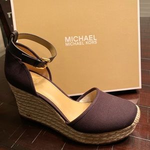 Brand new Michael Kors wedges